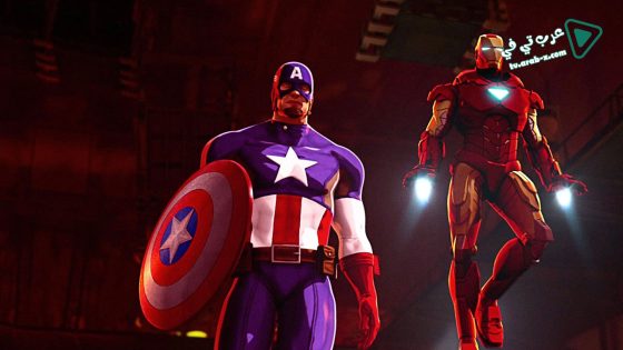 فيلم Iron Man and Captain America Heroes United 2014 مترجم